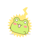 まんじゅうみたいなかえる（個別スタンプ：35）
