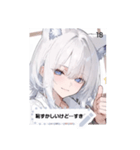 sparkle face zveB（個別スタンプ：18）