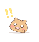 まんじゅうみたいなうりぼう（個別スタンプ：14）