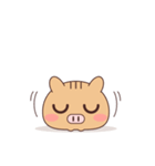 まんじゅうみたいなうりぼう（個別スタンプ：28）