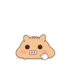 まんじゅうみたいなうりぼう（個別スタンプ：31）