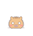 まんじゅうみたいなうりぼう（個別スタンプ：33）