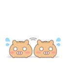 まんじゅうみたいなうりぼう（個別スタンプ：34）