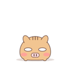 まんじゅうみたいなうりぼう（個別スタンプ：38）