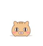 まんじゅうみたいなうりぼう（個別スタンプ：39）