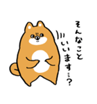 むちぷり柴さん3（個別スタンプ：13）