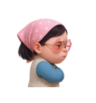 モモ 太っていてぽっちゃりした女の子 (NT)（個別スタンプ：38）