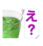 文字変更自由メロンソーダ（個別スタンプ：15）