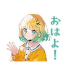 デザイナー★使いやすい女の子（個別スタンプ：2）