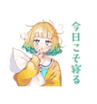 デザイナー★使いやすい女の子（個別スタンプ：9）