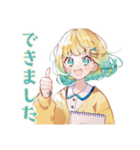 デザイナー★使いやすい女の子（個別スタンプ：23）