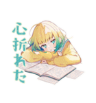デザイナー★使いやすい女の子（個別スタンプ：37）