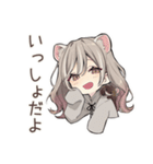 フェレットちゃんの愛する毎日♡（個別スタンプ：5）