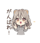 フェレットちゃんの愛する毎日♡（個別スタンプ：35）