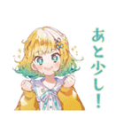 ジョギングな使いやすい女の子（個別スタンプ：20）