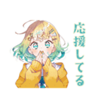 ジョギングな使いやすい女の子（個別スタンプ：31）