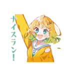 ジョギングな使いやすい女の子（個別スタンプ：40）