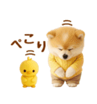 飛び出す癒しポメのラフな敬語（個別スタンプ：6）