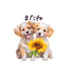 毎日使える 水彩 動物 敬語 日常（個別スタンプ：40）