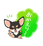 いやしの日常 チワワ (ブラックタン) 編4（個別スタンプ：7）