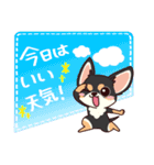 いやしの日常 チワワ (ブラックタン) 編4（個別スタンプ：28）