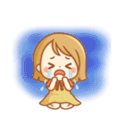 毎日使える♡かわいい女子♪（個別スタンプ：17）