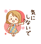 毎日使える♡かわいい女子♪（個別スタンプ：33）