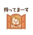 毎日使える♡かわいい女子♪（個別スタンプ：38）