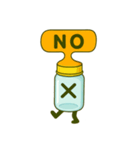 哺乳瓶さんの毎日（個別スタンプ：8）