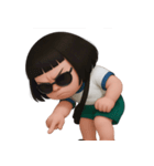 一番クールなぽっちゃりした女の子 (NT)（個別スタンプ：20）