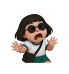一番クールなぽっちゃりした女の子 (NT)（個別スタンプ：26）