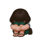 一番クールなぽっちゃりした女の子 (NT)（個別スタンプ：36）