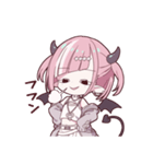 ダウナーな悪魔ちゃんスタンプ（個別スタンプ：11）