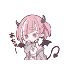 ダウナーな悪魔ちゃんスタンプ（個別スタンプ：15）
