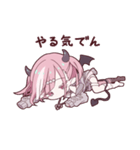 ダウナーな悪魔ちゃんスタンプ（個別スタンプ：17）