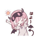 ダウナーな悪魔ちゃんスタンプ（個別スタンプ：25）