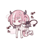 ダウナーな悪魔ちゃんスタンプ（個別スタンプ：32）