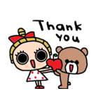 (nenerin日常会話スタンプ365英語気遣い)（個別スタンプ：1）