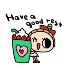 (nenerin日常会話スタンプ365英語気遣い)（個別スタンプ：17）
