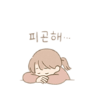 韓国風 使う言葉 韓国語（個別スタンプ：2）