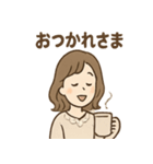 さとみさんの連絡スタンプ 丁寧にお知らせ（個別スタンプ：40）