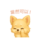 チワワスタンプ【繁體字】（個別スタンプ：10）