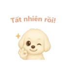 マルチーズ【ベトナム語】（個別スタンプ：10）