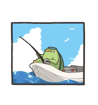 きゃっぴゃ（魚釣り編）（個別スタンプ：6）