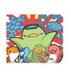 きゃっぴゃ（魚釣り編）（個別スタンプ：19）