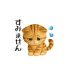 キュートなねこちゃん3Dスタンプ（個別スタンプ：30）