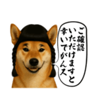 ほぼ敬語ですの柴犬1（個別スタンプ：25）