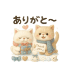 ふわふわエキゾチックショートヘアの冬S（個別スタンプ：14）