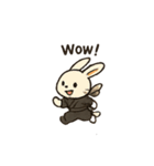 animal ninja kawaii japanese（個別スタンプ：18）