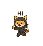 animal ninja kawaii japanese（個別スタンプ：28）